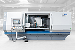 Workpieces with a diameter of up to 500 mm and a length of up to 1,500 mm can be finished in quick succession.