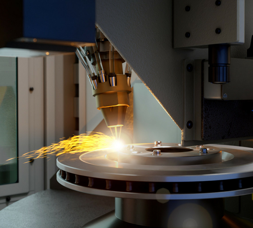 Laser Metal Deposition / Laser cladding from EMAG: Perfect solution for large-scale production