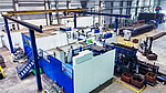 The Hatebur AMP70XL forging machine at the Stratzdorf plant - the heart of the production of rotationally symmetrical forgings with a cycle rate of 70 components per minute