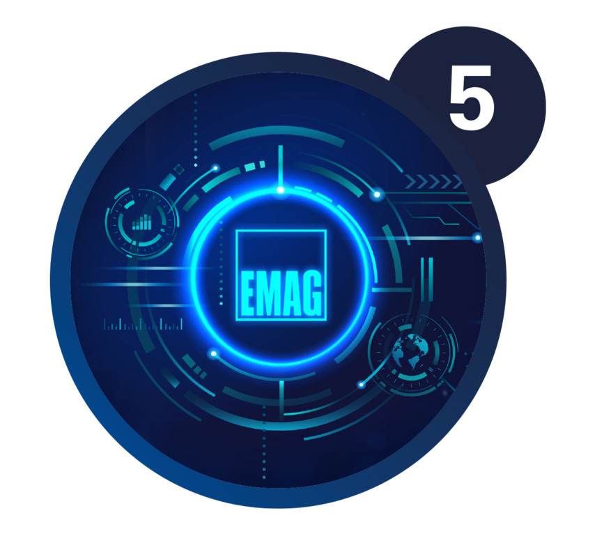 The EMAG EDNA AI system, recognizes data patterns and is used to improve energy efficiency and productivity in real time