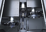 Soft and hard machining is performed on standard VL and VT series machines. 