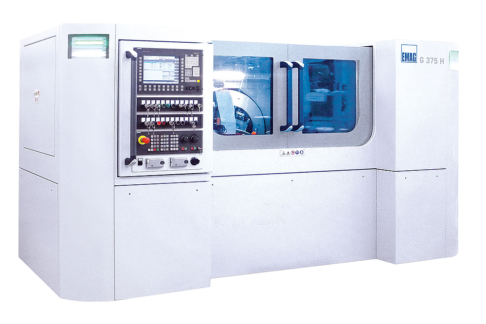 Front view of the horizontal gear grinding machine G375 H