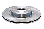 VLC 450 DG: Brake disc after grinding 