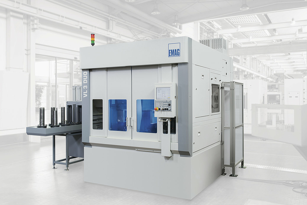 VL 3 DUO multi-spindle machines—Highly productive, compact manufacturing system for large-scale production