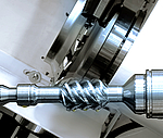 EMAG SU milling machine with various milling tools for versatile machining processes. 