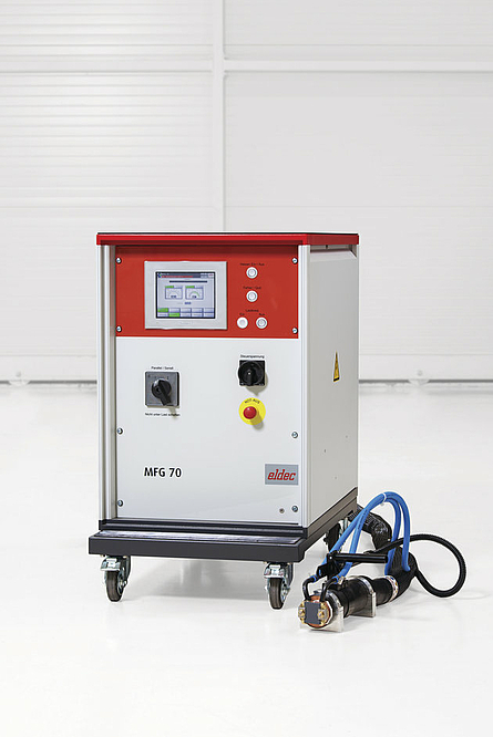 Use of an eldec induction generator in the SFC 600 joining machine