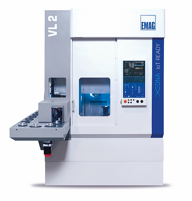 With their integrated automation, VL lathes stand for the highest performance and low unit costs in the smallest space.