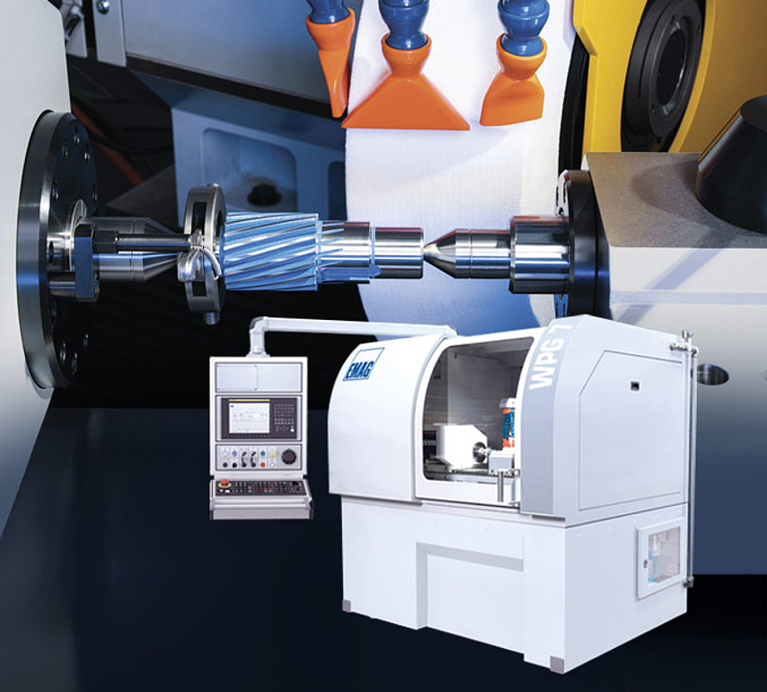 Front view and workarea of WPG 7