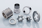 Range of workpieces: Even complex, out-of-round geometries can be machined with high precision using the VL 100 GT. Range of workpieces: Even complex, out-of-round geometries can be machined with high precision using the VL 100 GT.