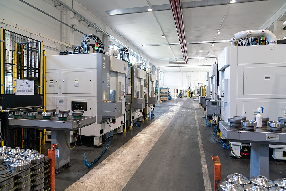 EMAG production lines at Pucktechnik.