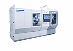 La talladora con fresa madre HLC 150 H de EMAG Koepfer garantiza una alta calidad superficial en componentes con una longitud máxima de 500 milímetros y un peso de 10 kilogramos.