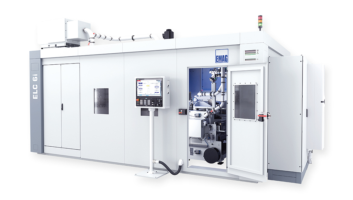 Laser welding with the EMAG ELC 6i - standardized system for efficient series production of powertrain components