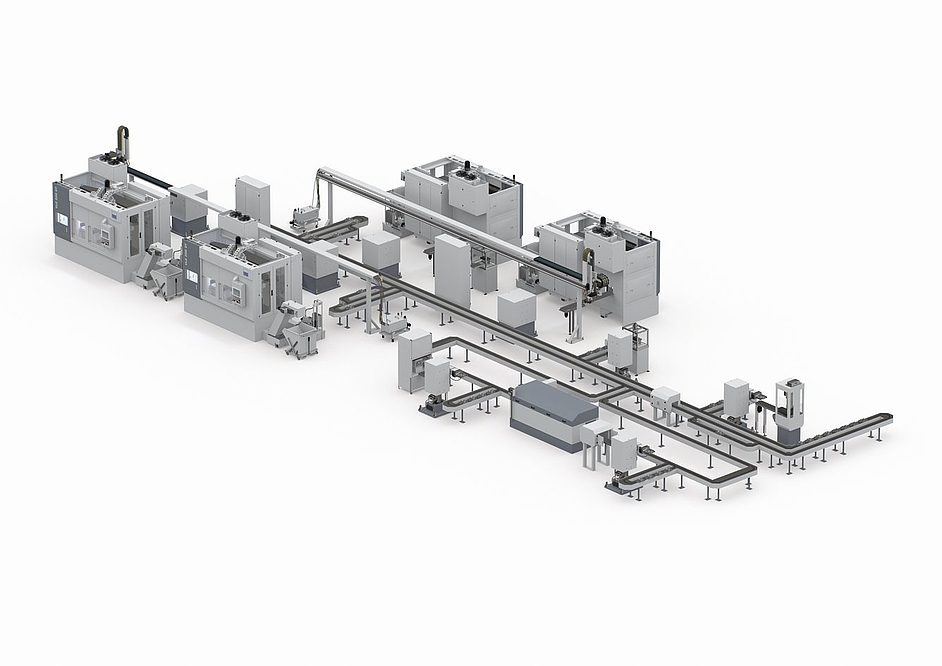 Manufacturing line from EMAG—Hard machining of pulleys for CVT transmissions