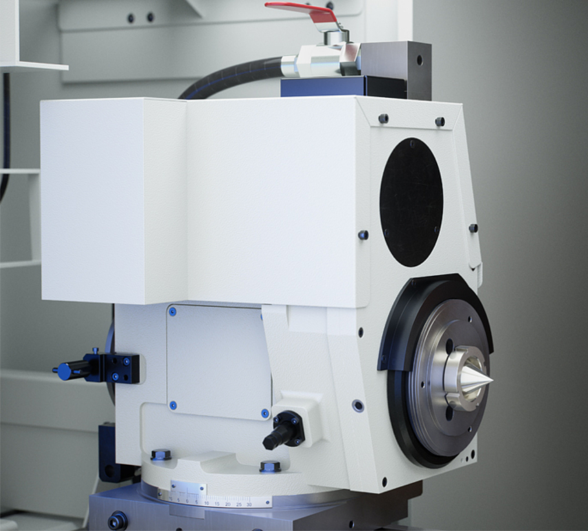 Workhead of the EMAG universal cylindrical grinding machines for precision grinding between centers or in the chuck.