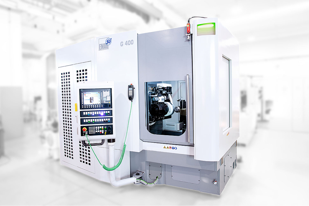 G 400 generating and profile grinding machine for high-productivity gear machining 