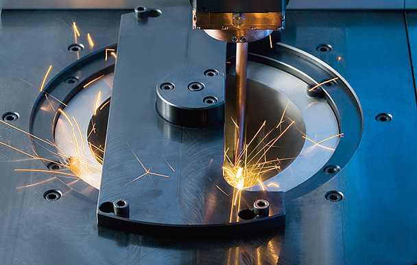 Laser welding produces compact, weight-optimised components