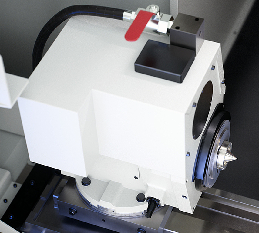 Workhead of the EMAG universal cylindrical grinding machines for precision grinding between centers or in the chuck.