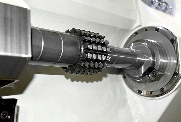 Gear Cutter - The tool life of the hob used has increased by about 30 percent