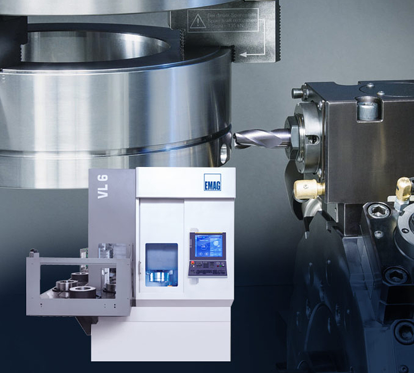 Front view and workarea of VL 6