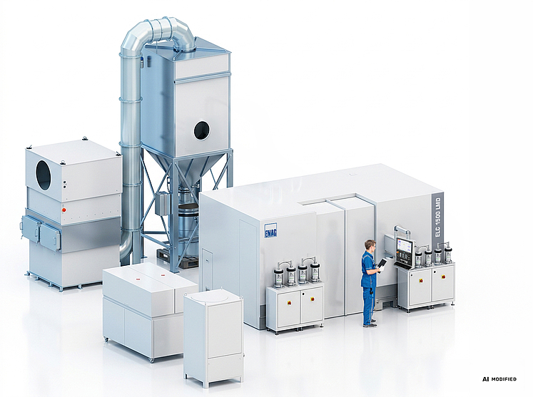 Installation de revêtement laser EMAG ELC 1500 LMD