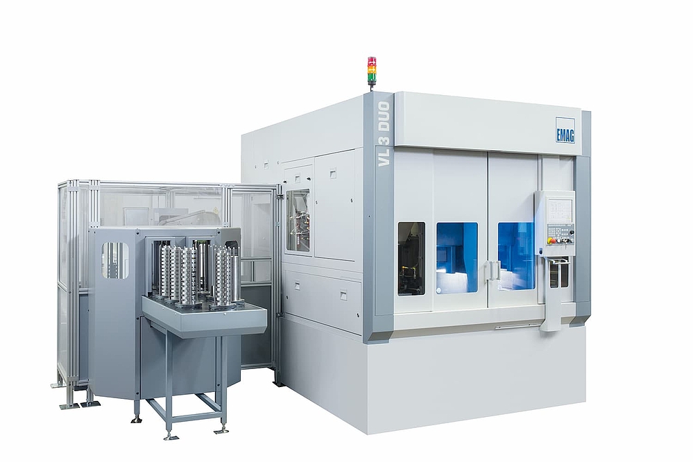 La VL 3 DUO de EMAG est l'un des systèmes de fabrication les plus compacts du marché.
