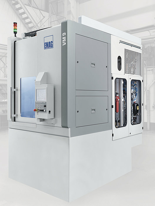 Vertical turning center VM 9 for individual parts and small production runs