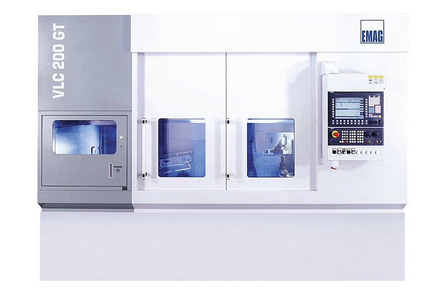 Front view turning machine VLC 200 GT