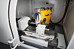 External cylindrical grinding with easily accessible work area