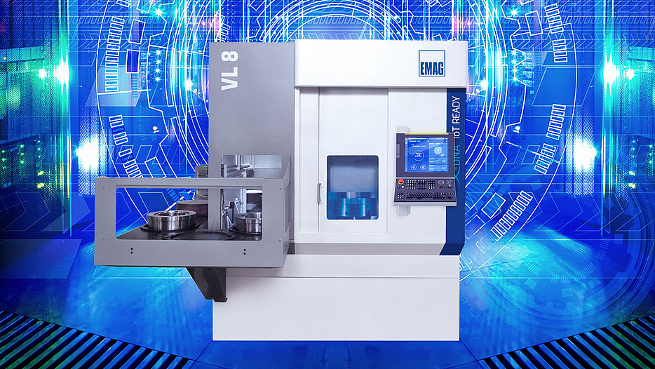 Vertical Lathes VL 8 with Integrated Automation for Large Workpieces