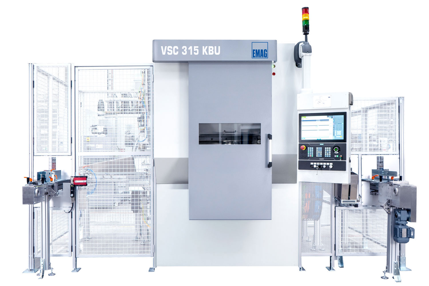 Vertical single spindle ball nose milling and turning center