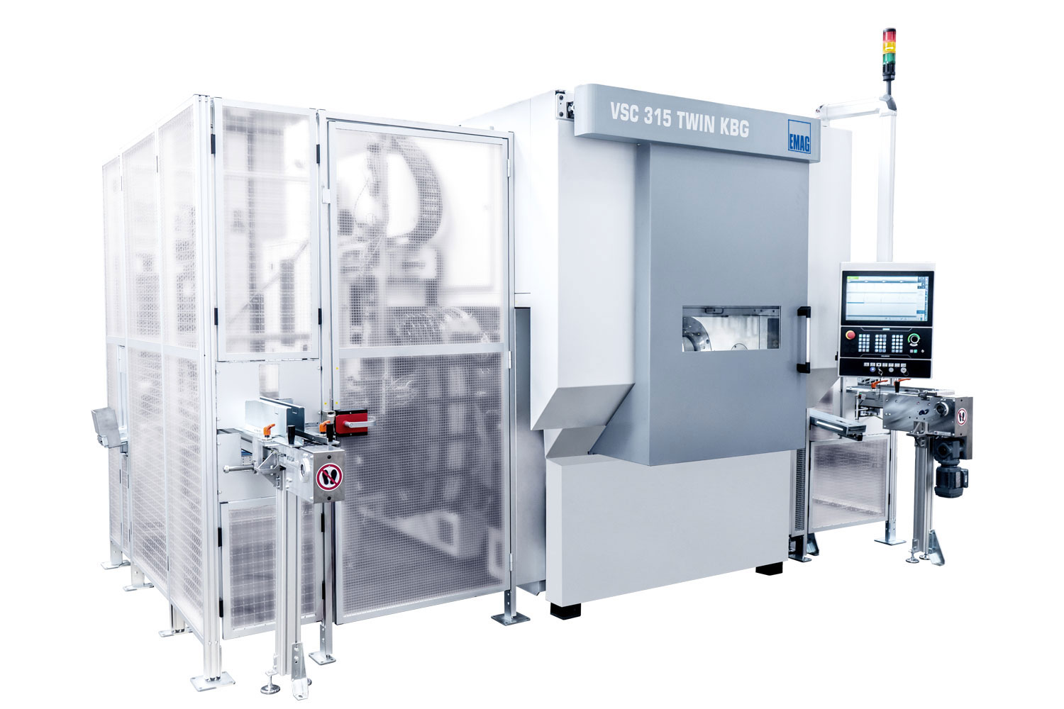 Vertical ball track milling and turning center for straight ball