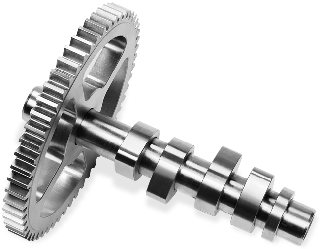 Composite camshaft for a small engine