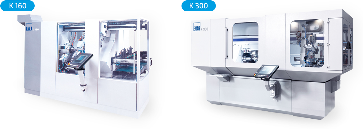 EMAG K 160 and K 300 gear hobbing machines for Flexspline production